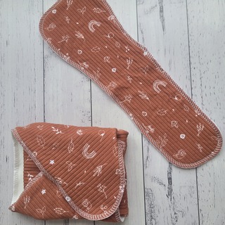 Ribbed Preflat - Rust